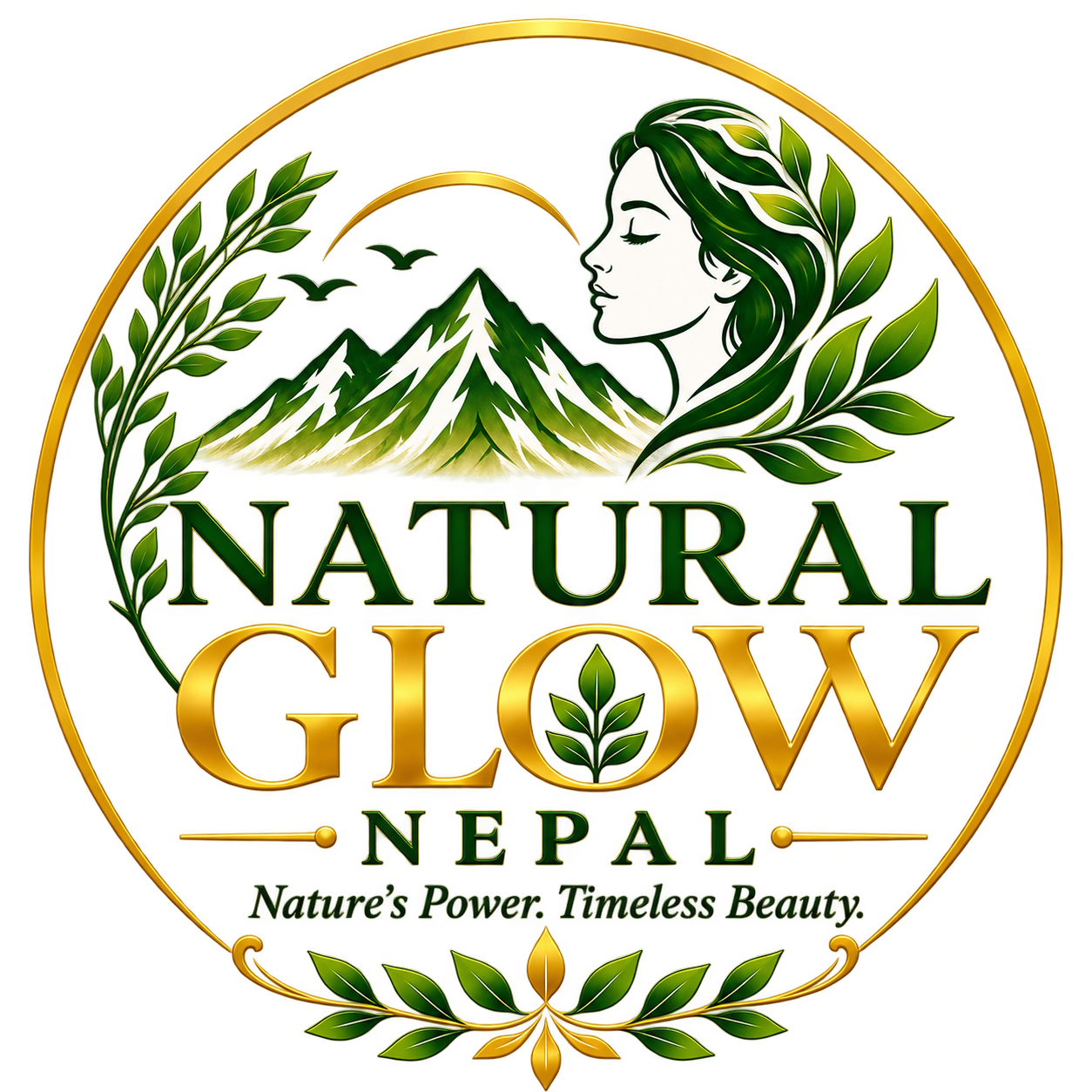Natural Glow Nepal logo